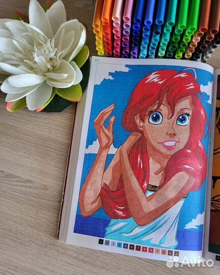 Раскраска оригинал дисней disney hachette