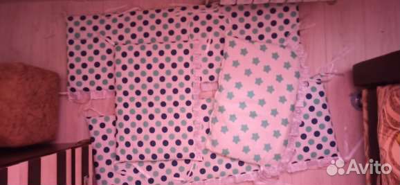 Бортики в детскую кроватку