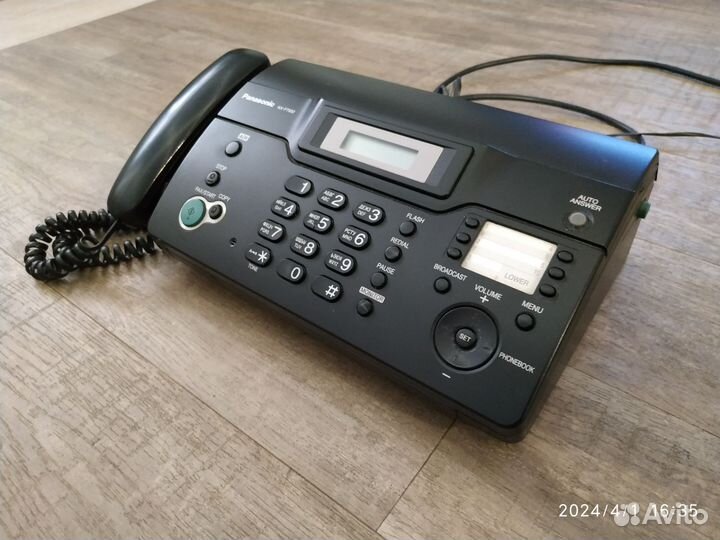 Телефон факс panasonic