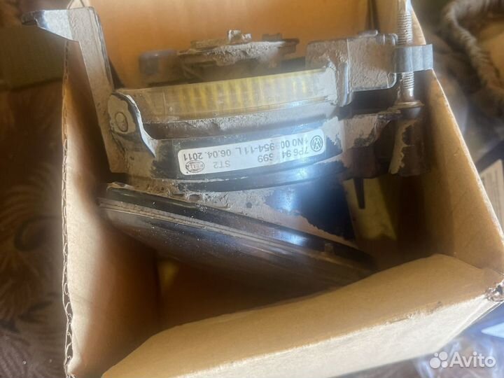 Туманка, повторитель поворота volkswagen touareg