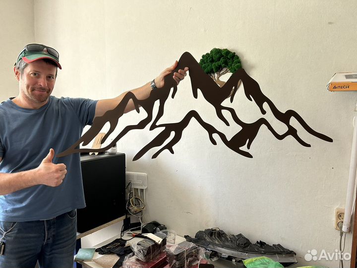 Декор Панно кошка