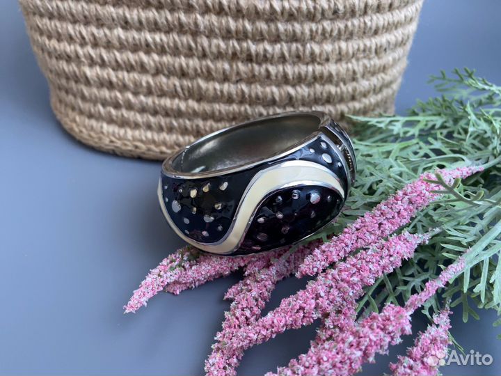 Браслет женский широкий металлический