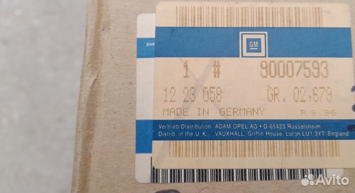 Opel Kadett E Фонарь задний левый Новый