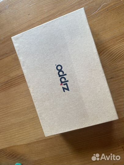 Кожанный бумажник байкера Zippo