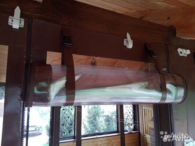 Мягкие окна для беседки