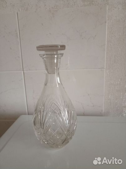 Графин хрустальный СССР