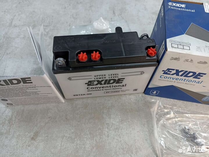 Аккумуляторы exide 12Ah