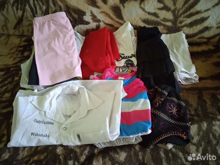 Вещи пакетом на девочку 6-7 лет