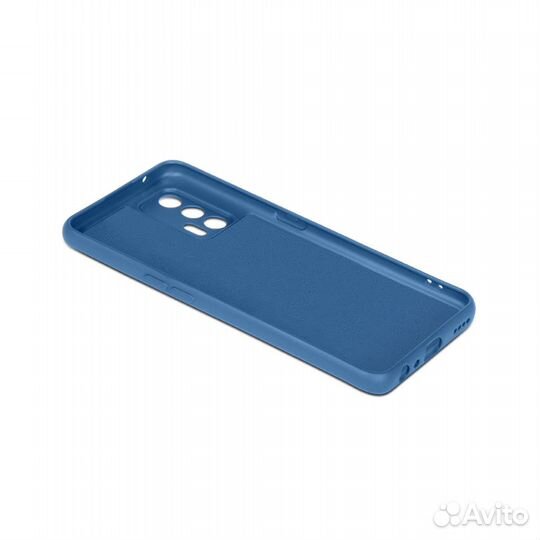 Силиконовый чехол с микрофиброй для Realme GT (5G)