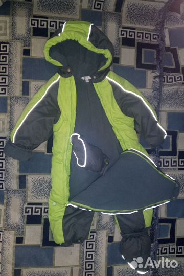 Комбинезон 6-12 месяцев+ три пары обуви