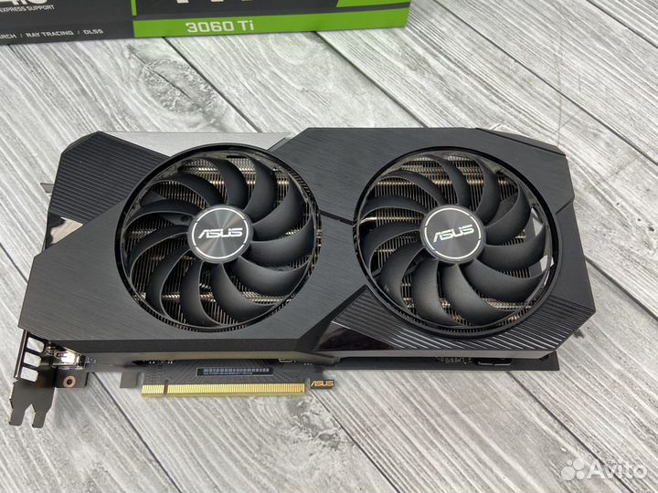 Видеокарта asus GeForce RTX 3060 Ti Dual V2 OC Edi