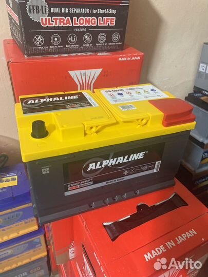 Alphaline 80ah AGM