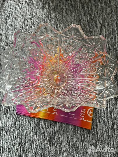 Фруктовница на ножке СССР