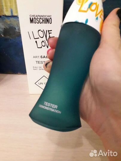 Парфюм moschino I love love 100ml тестер