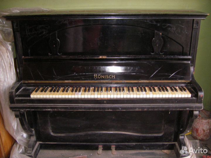 Пианино немецкое Рёниш 1912 года