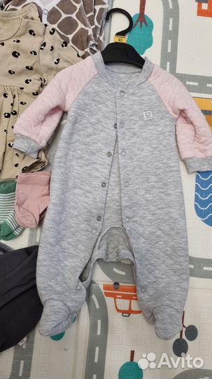 Одежда пакетом для девочки 0-3 месяца