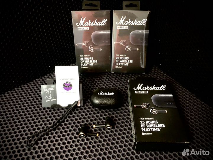 Беспроводные bluetooth наушники Marshall mode 8