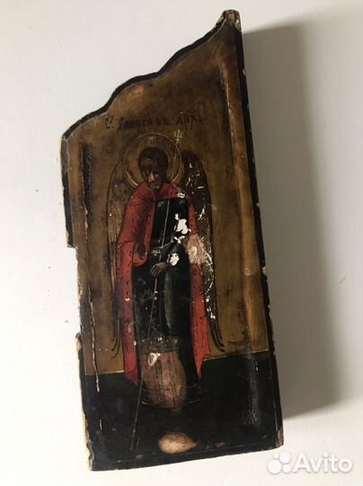 Складень створка (часть) Архангел Гавриил
