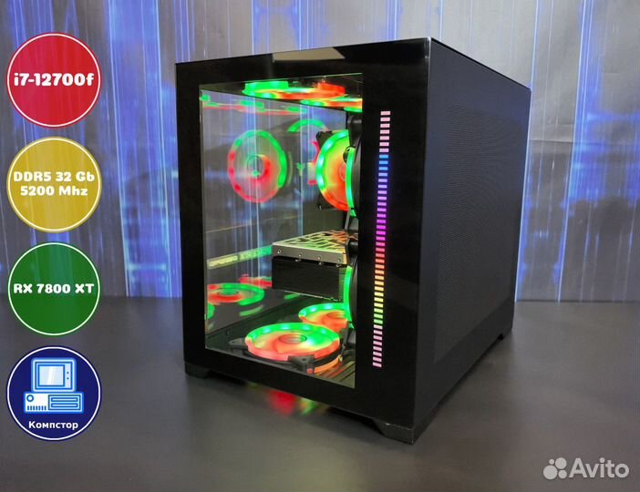 Игровая станция i7-RX7800XT-32DDR5-ZIL31867250-B760