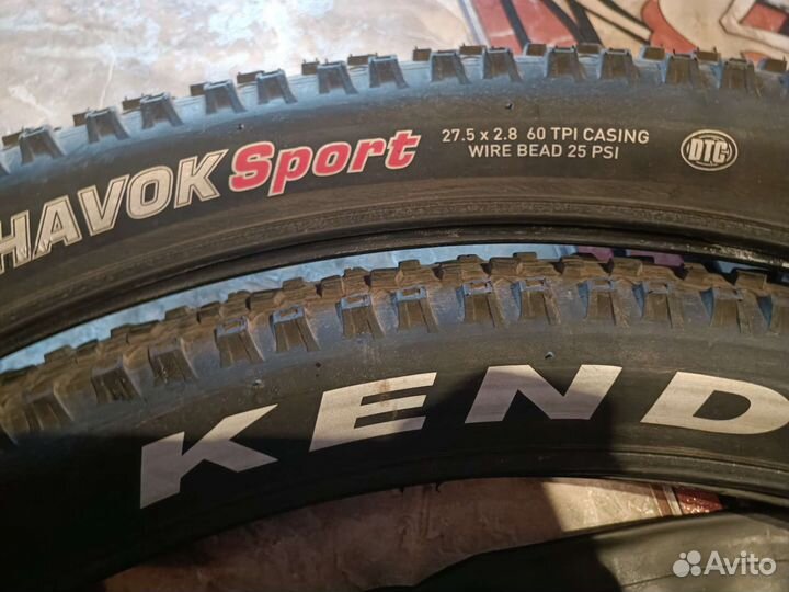 Покрышки kenda 27+ размер 27.5