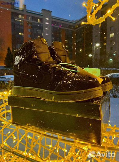 Кроссовки Nike Air Jordan тёплые (Арт.62912)