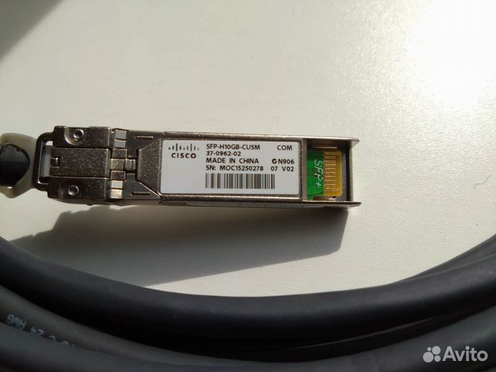 Кабель cisco SFP-H10GH-CU5M
