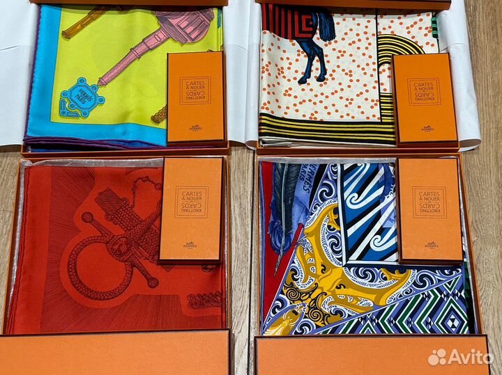 Платок hermes шелк оригинал