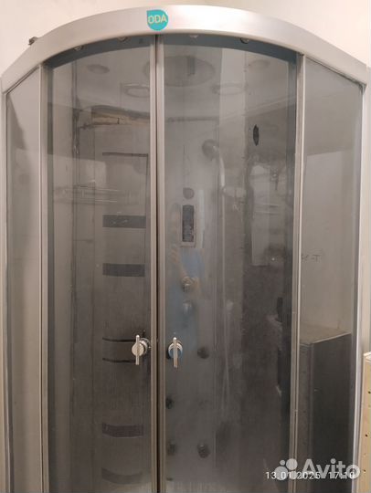 Душевая кабина с глубоким поддоном