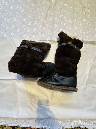 Унты летные вмф (натуральный мех)