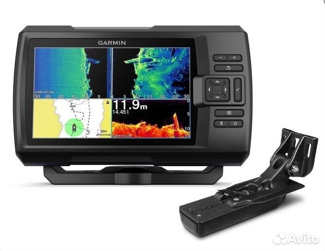 Эхолот garmin Striker vivid 7SV+transducer