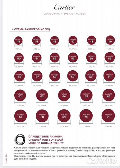 Cartier trinity кольцо оригинал