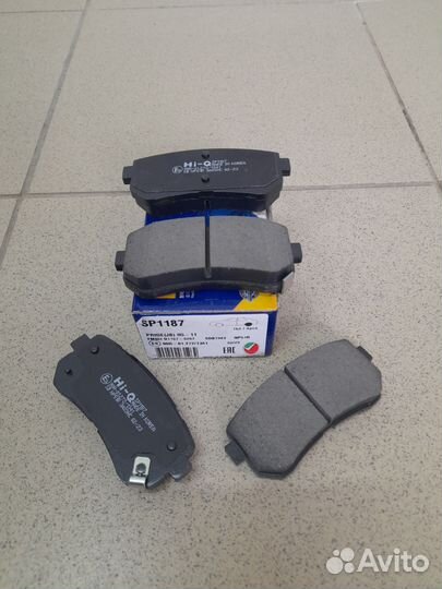 Задние тормозные диски и колодки Hyundai - Kia