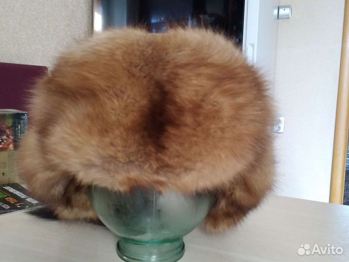 Шапка из меха соболя