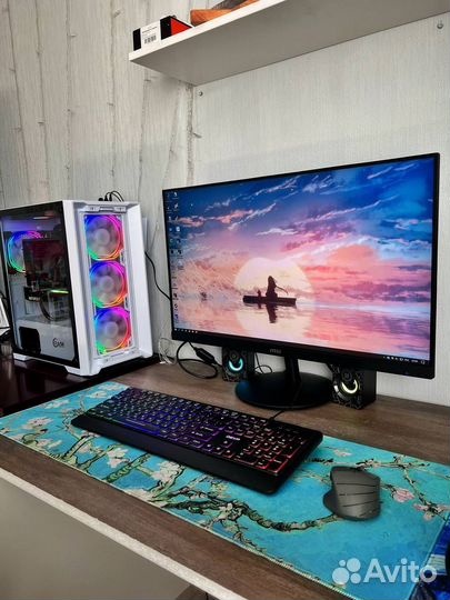 Игровой пк. I3 13100f, RTX 3060ti комплект