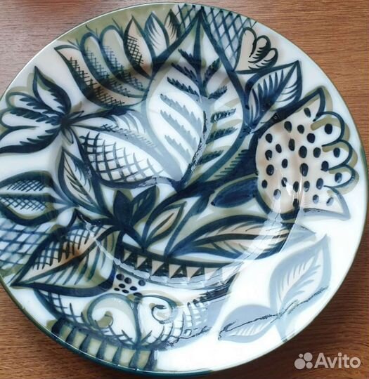 Настенная Тарелка Цветок лфз