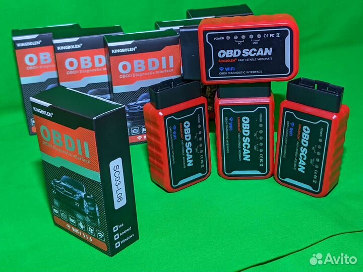 ELM 327 OBD диагностический адаптер, сканер