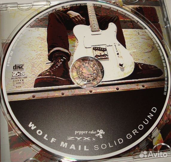 Wolf Mail Solid Ground Фирменный CD Новый Открыт