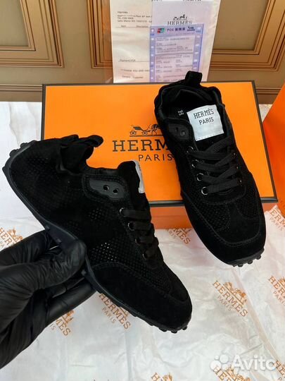 Кроссовки Кеды Hermes женские Размер 36-40