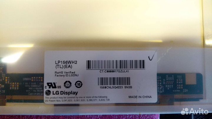 Матрица ноутбука Asus k52f (LP156wh2)