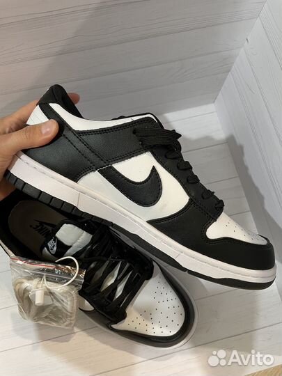 Кроссовки nike dunk low retro black