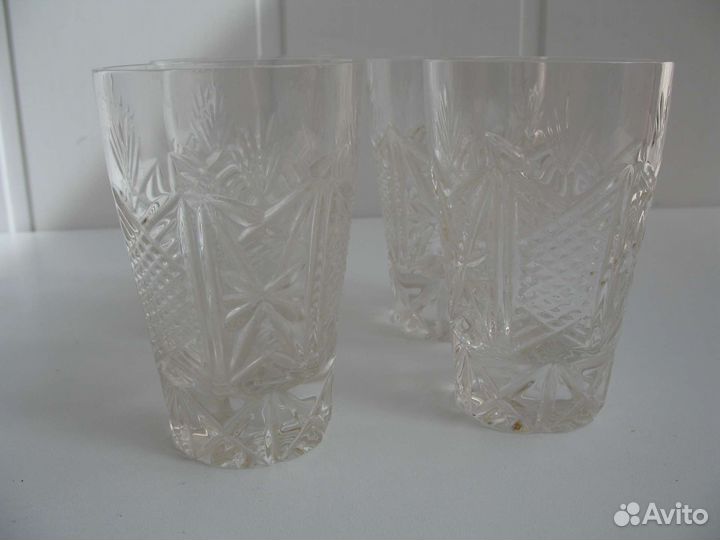 Рюмки стопки хрусталь СССР