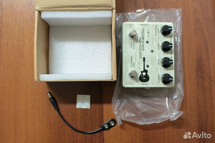 Caline CP-67, преамп для акустической гитары