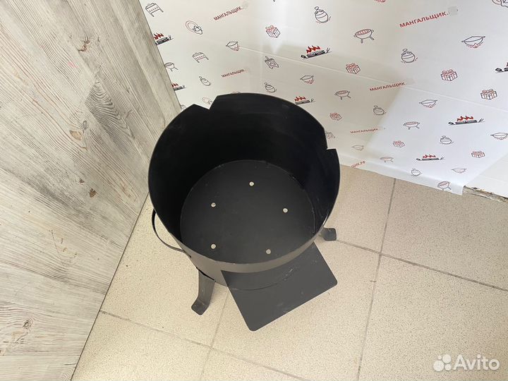 Печь № 0601-2мм. под казан 6 л. без дверцы