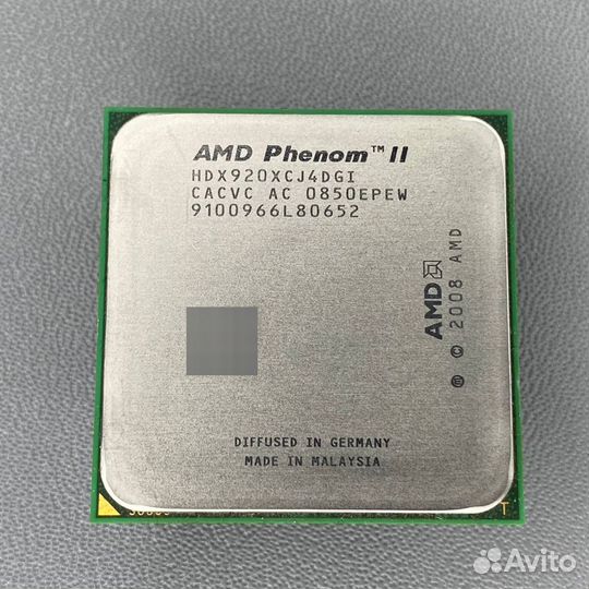 Процессор AMD Phenom X4 920 AM2+, 4 x 2800 мгц, OE