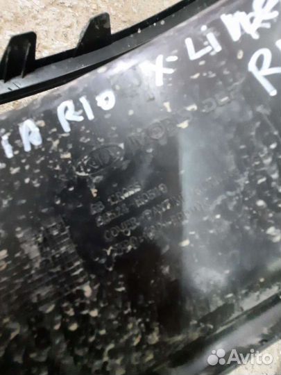 Kia rio x-line накладка правая бампера
