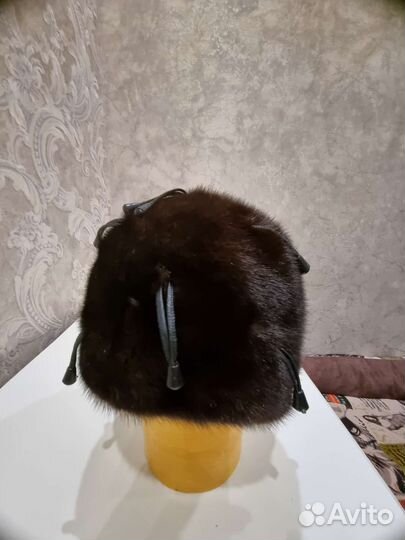 Шапка норковая женская