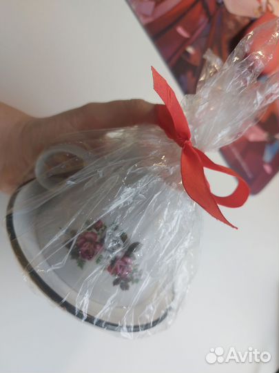 Чашечка + блюдце в подарочной упаковке