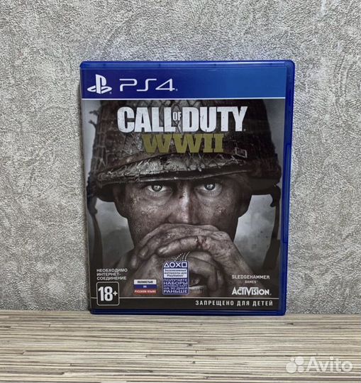 Call of duty ww2 Новый диск ps4 ps5