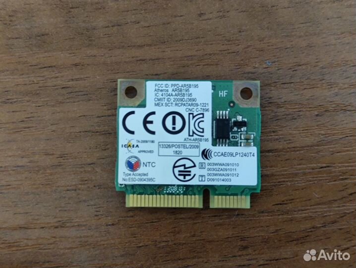 Wi-fi модуль для sony Vaio VPC-EH PCG-71912V