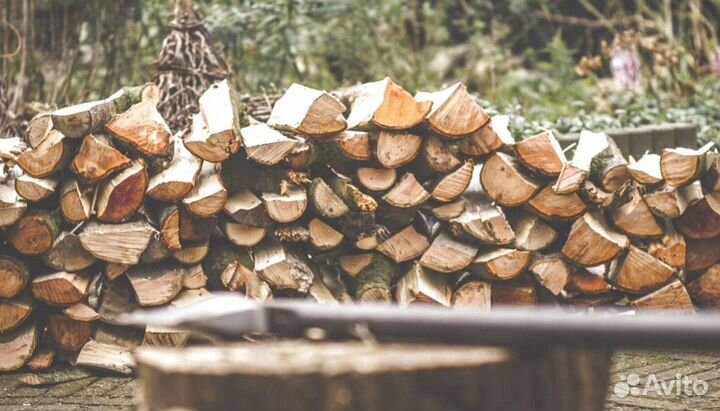 Дрова естесвенной влажности